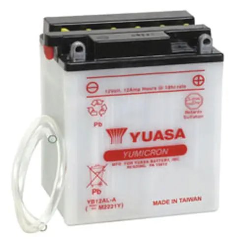Yuasa Yb12al-A Yumicron-12 Volt Battery - Yuam2221y 1