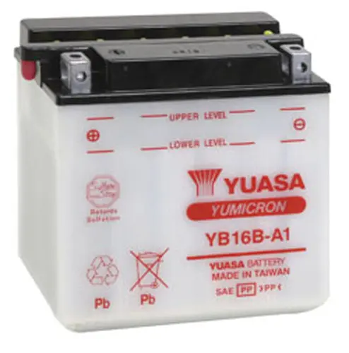 Yuasa Yb16b-A1 Yumicron-12 Volt Battery - Yuam22161 1