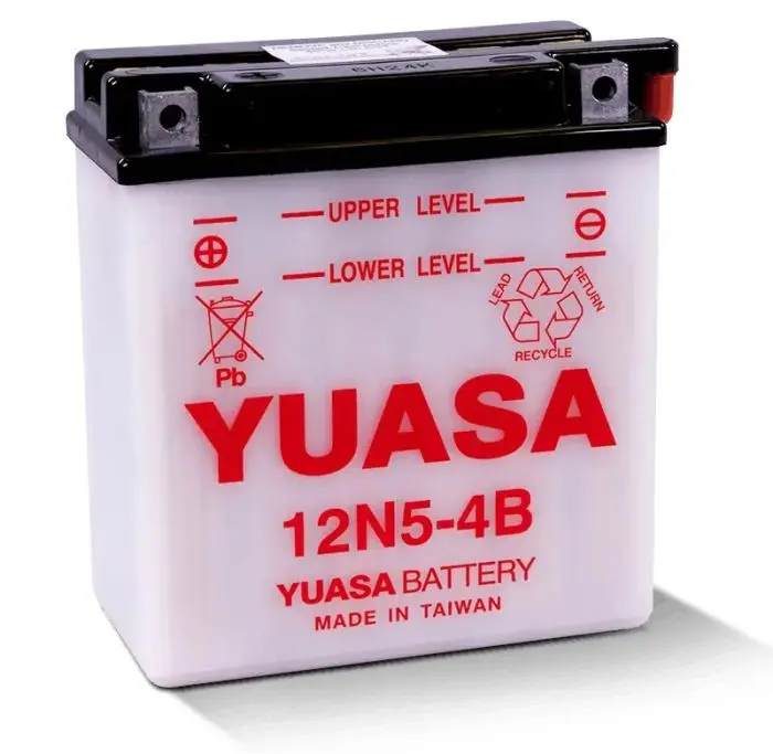 Yuasa 12N5-4B Conventional 12 Volt Battery - Yuam2250b 1
