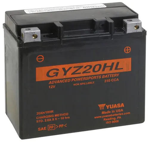 Yuasa Gyz20hl Factory Activated Battery - Yuam720gh 1