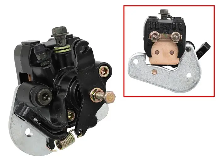 Bronco Brake Caliper, Rear With Brake Pads - At-05A14 1