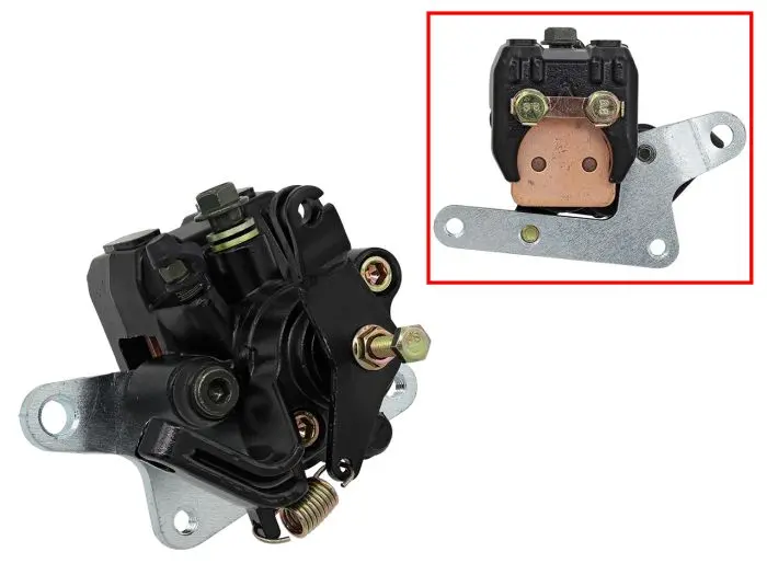 Bronco Brake Caliper, Rear With Brake Pads - At-05A16 1