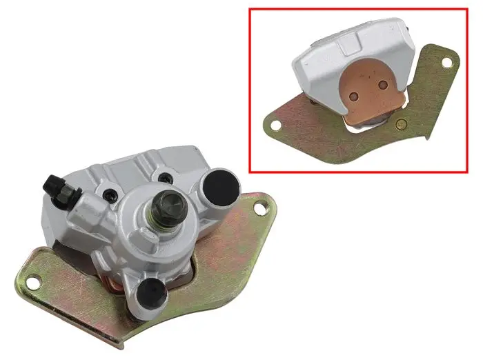 Bronco Brake Caliper, Front Left With Brake Pads - At-05A23 1