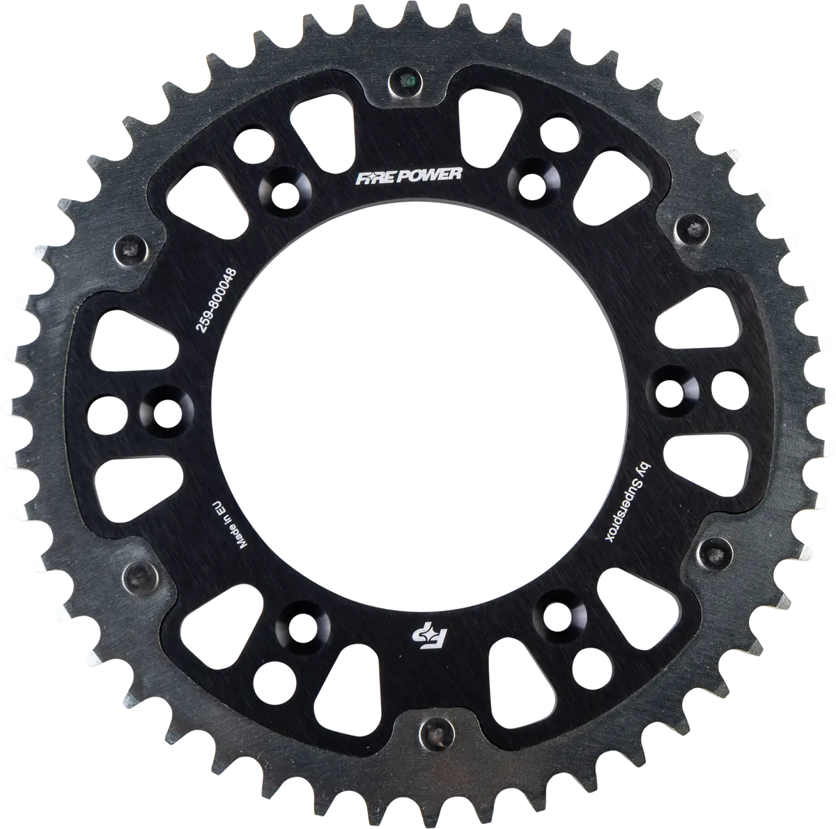 Rear Sprocket Hybrid 48T Blk/Sil - 259-800048 1