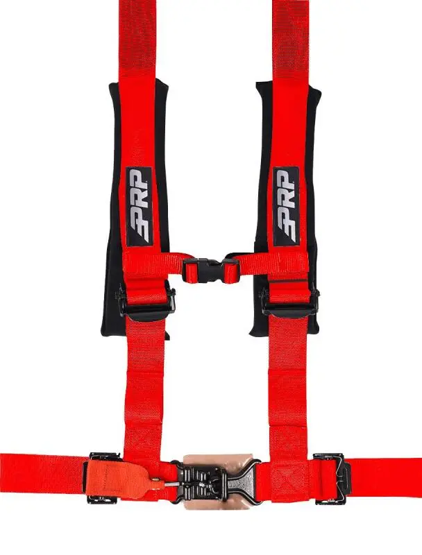 Prp 4.2 Harness With Latch / Link Lap Belt- Red 1
