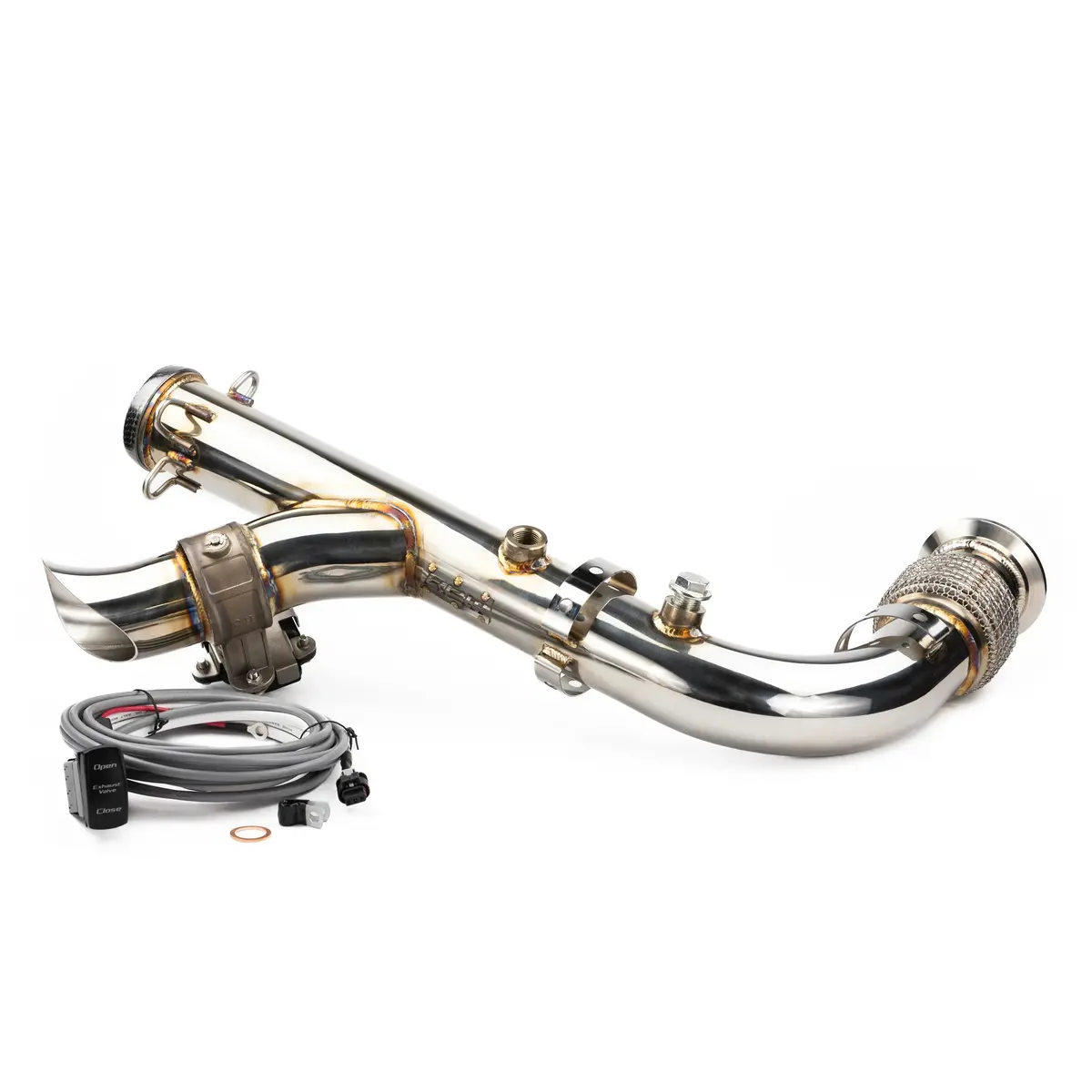 Rpm Can-Am X3 E-Valve 2.5" Electronic Dump Valve Exhaust / Mid Pipe 1
