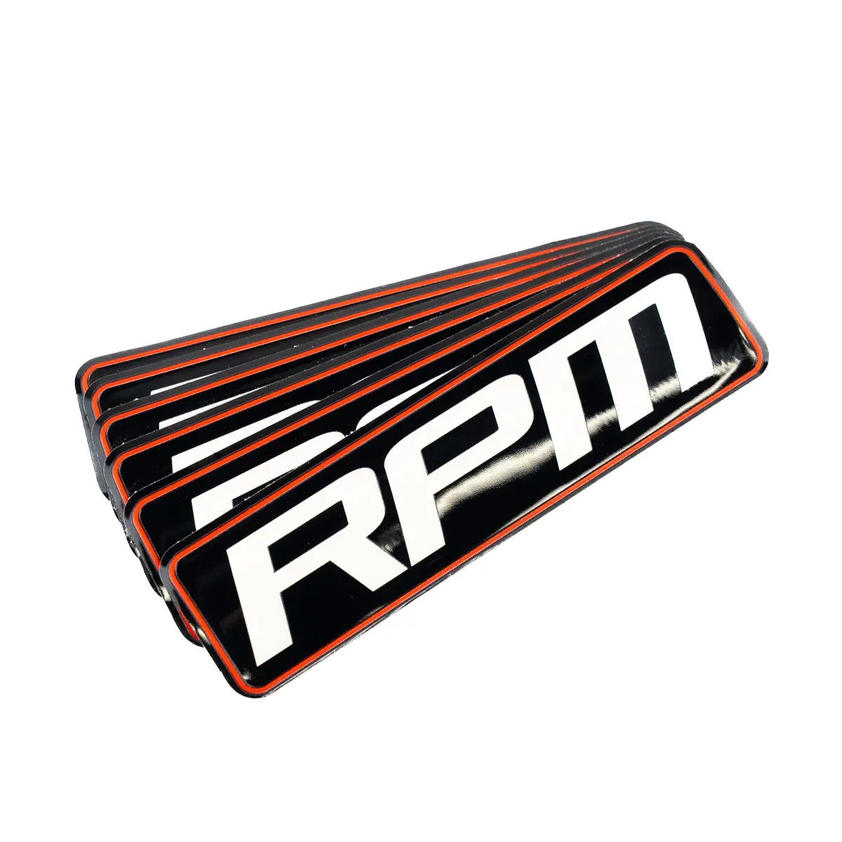 Rpm Embossed Sticker 1