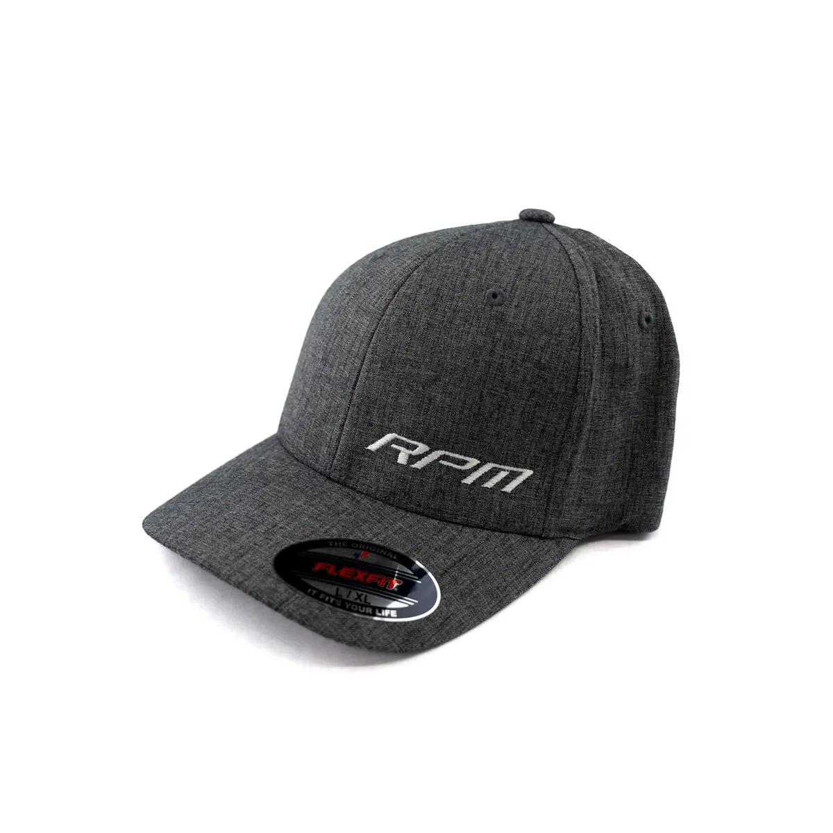 Rpm Charcoal Gray Flex Fit Hat! 1
