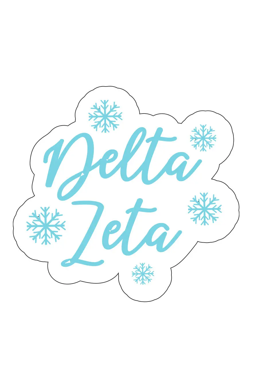 Snowflake Decal 1