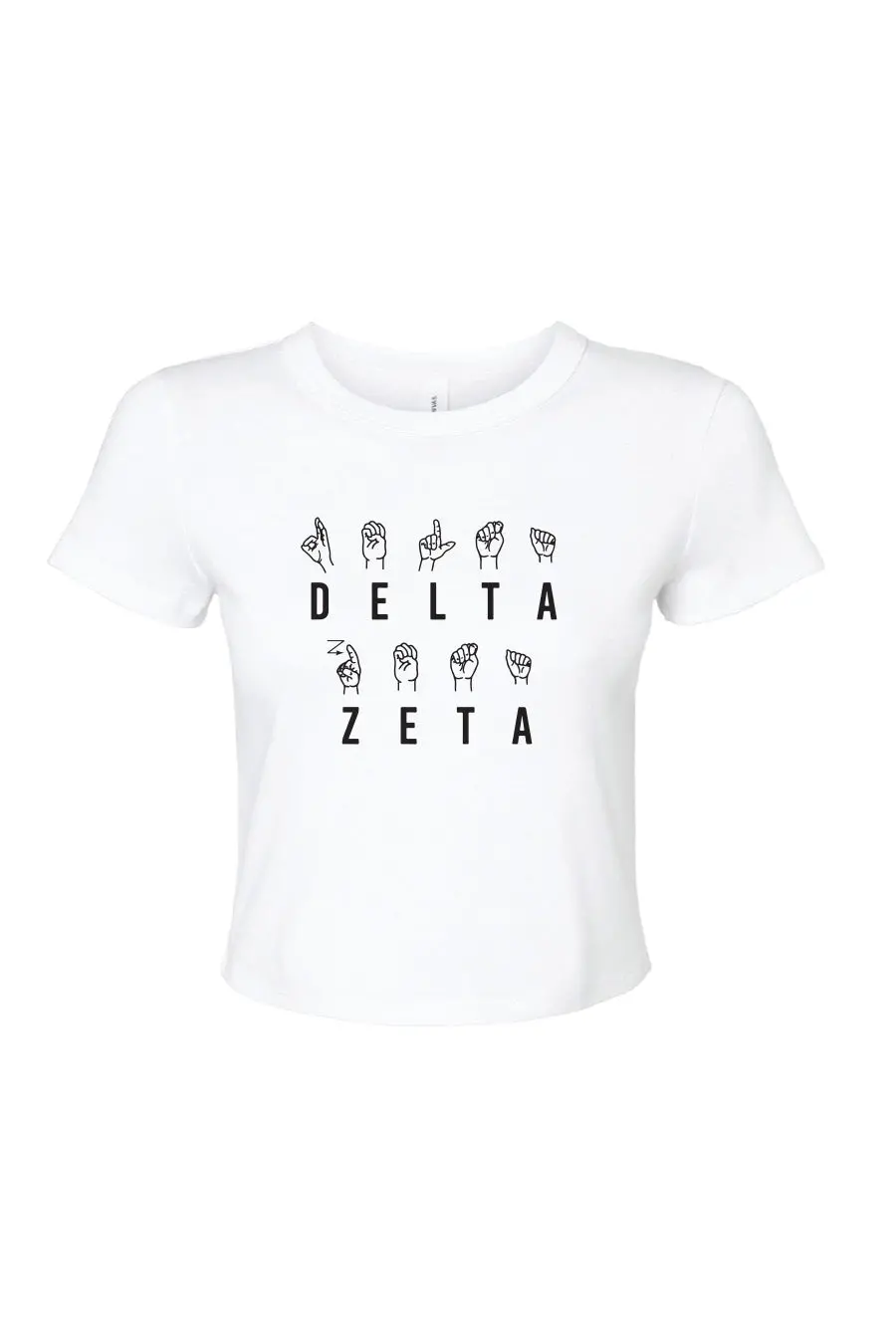 It's A Sign Crop Tee 1