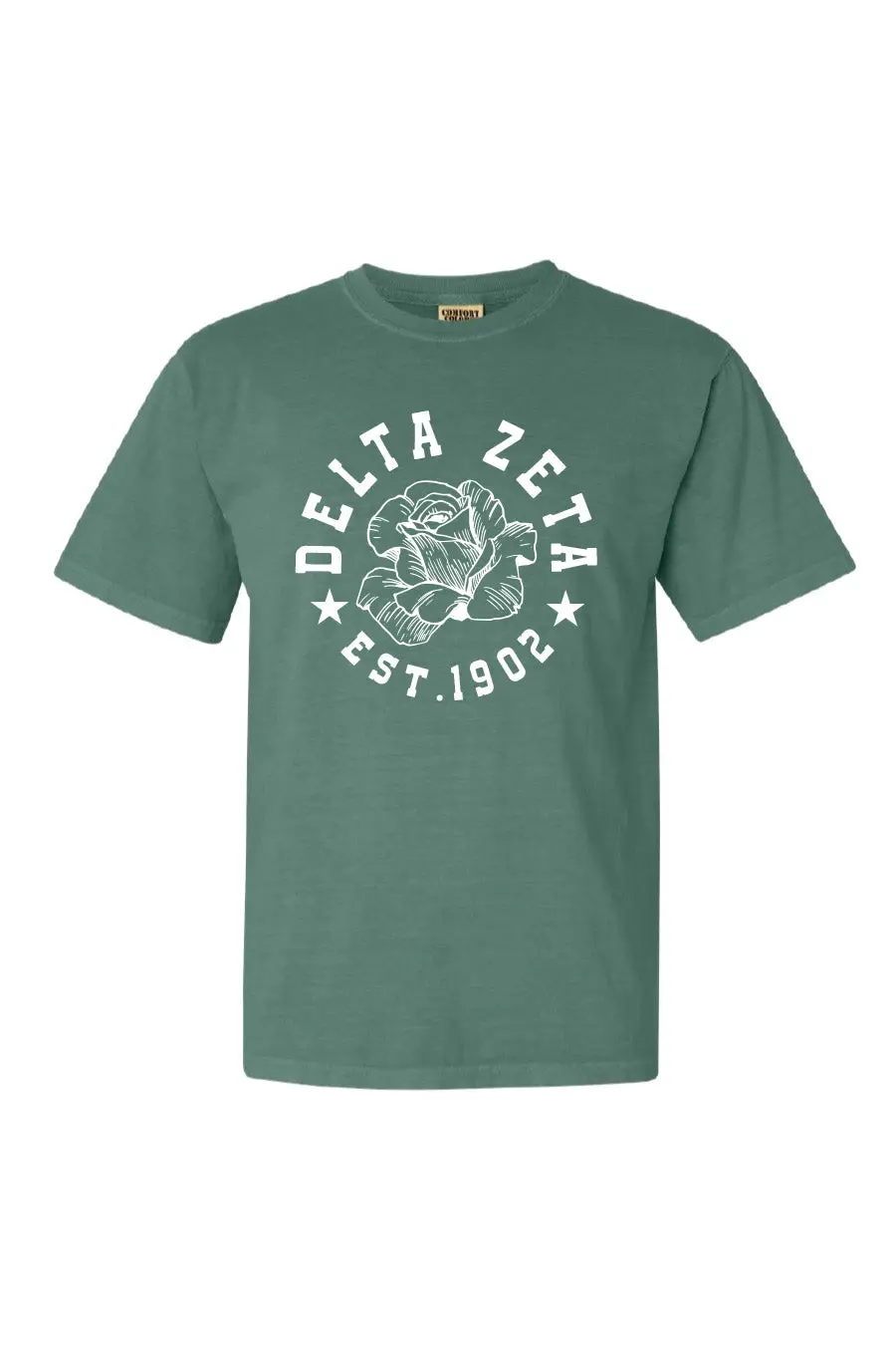 Light Green Rose Tee 1