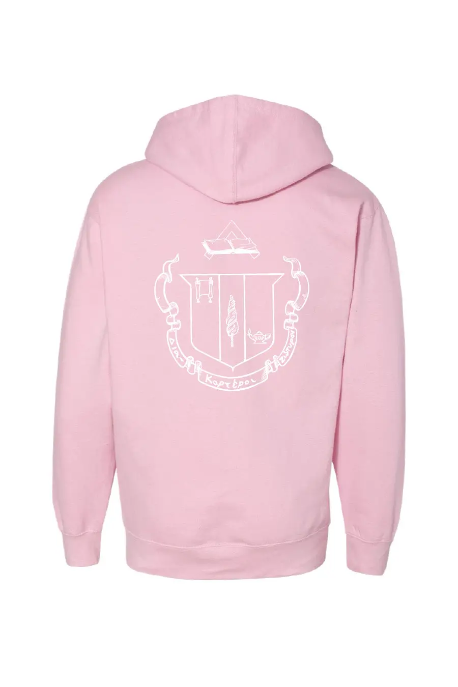 Pink Crest Hoodie 1
