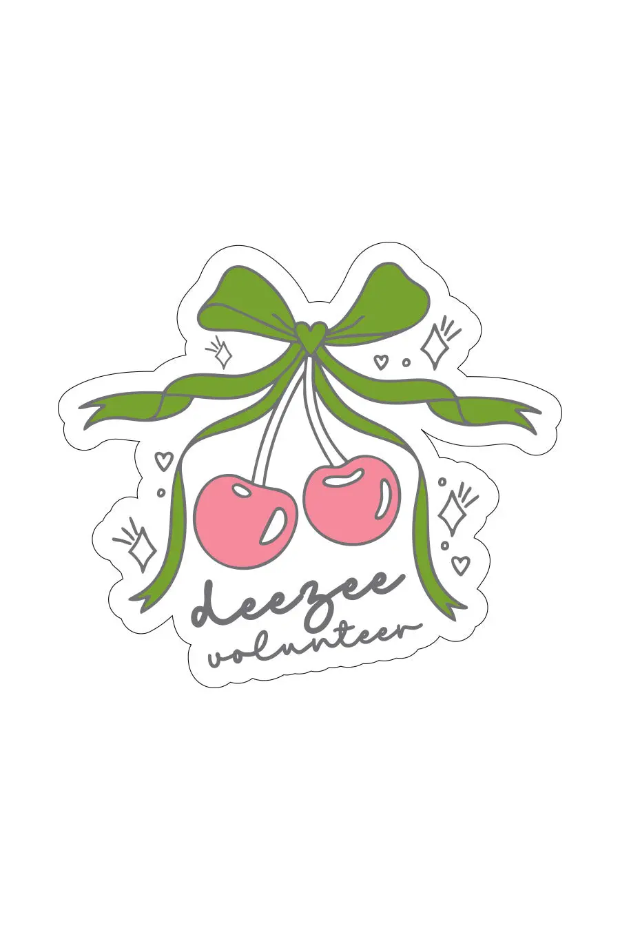 Volunteer Cherry Sticker 1