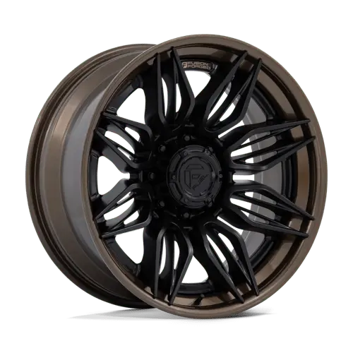Mutiny 20X10 8X6.5 125 -18 M-Blk G-Brnz - Fc404mz20108018n 1