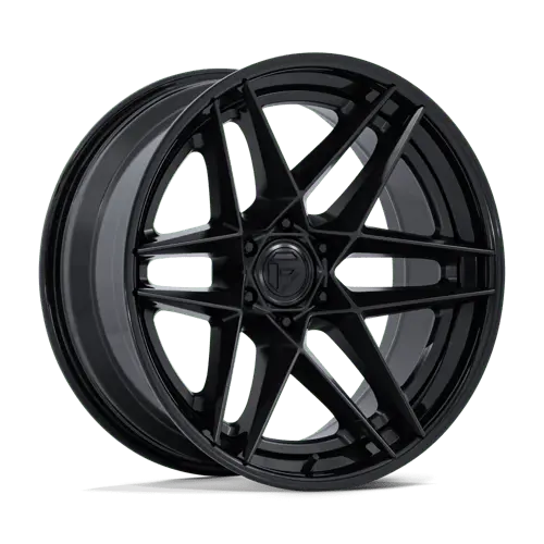 Flight 22X10 6X5.5 106 -18 M-Blk-Gb-Lp - Fc408mb22106818n 1