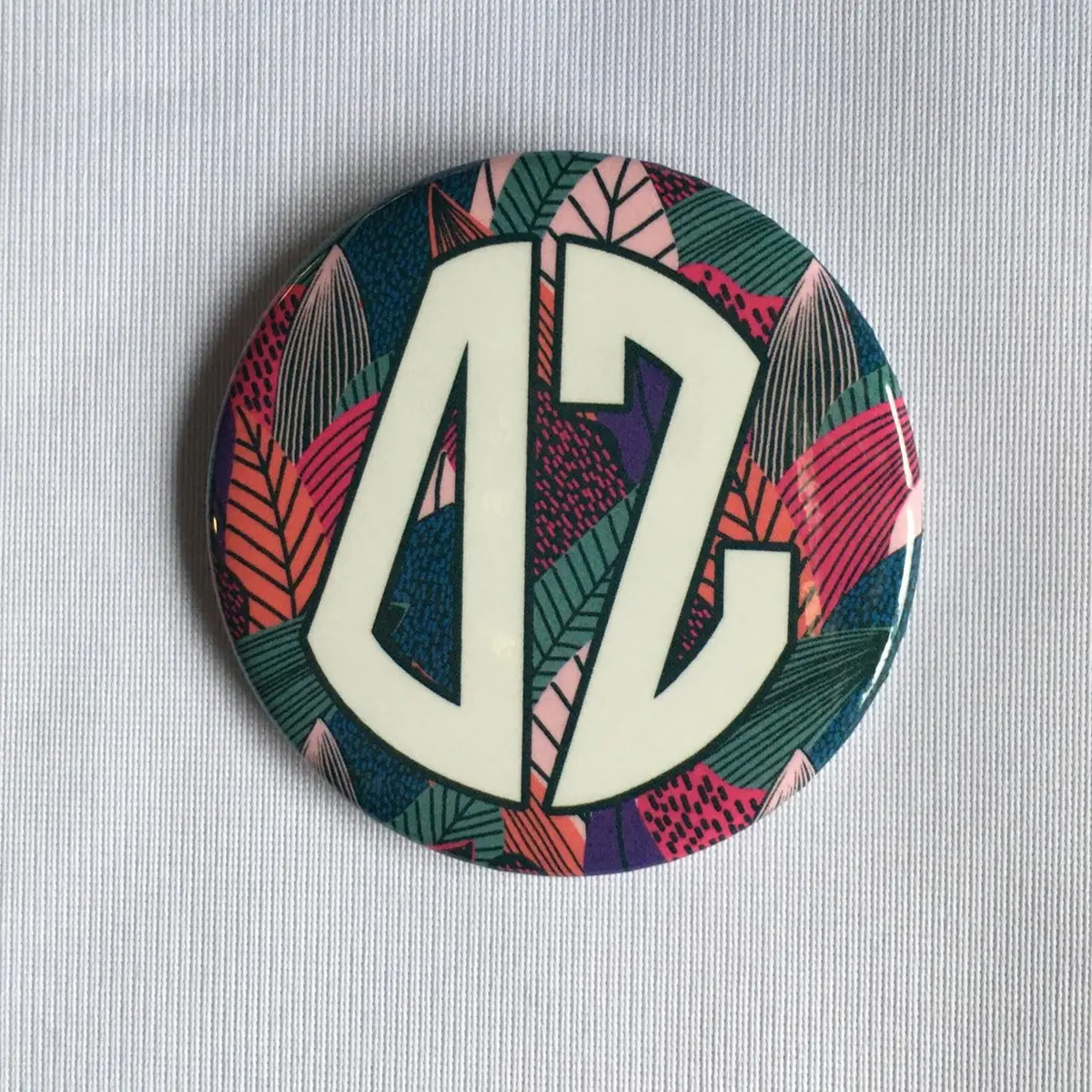 Leaf Letter Button 1
