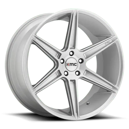 Km711 22X10.5 5X120 Brushed Slv 40Mm - Km71122552440 1