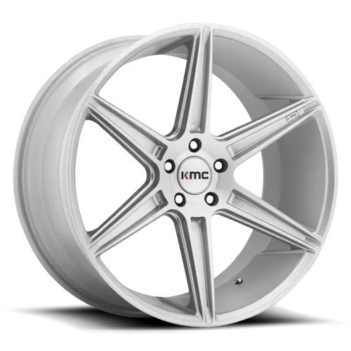 Km711 22X10.5 5X112 Brushed Slv 40Mm - Km71122557440 1