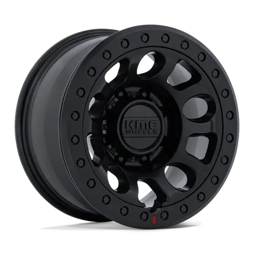 E25 Beadlock 17X9 8X6.5 125 -38 Blk-Out - Km241mx17908038n 1