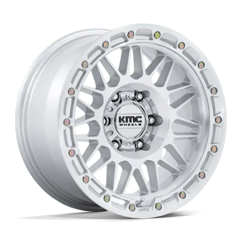 Attack 17X8.5 6X135 87 +25 G-Slv-Mch - Km555sd17856325 1