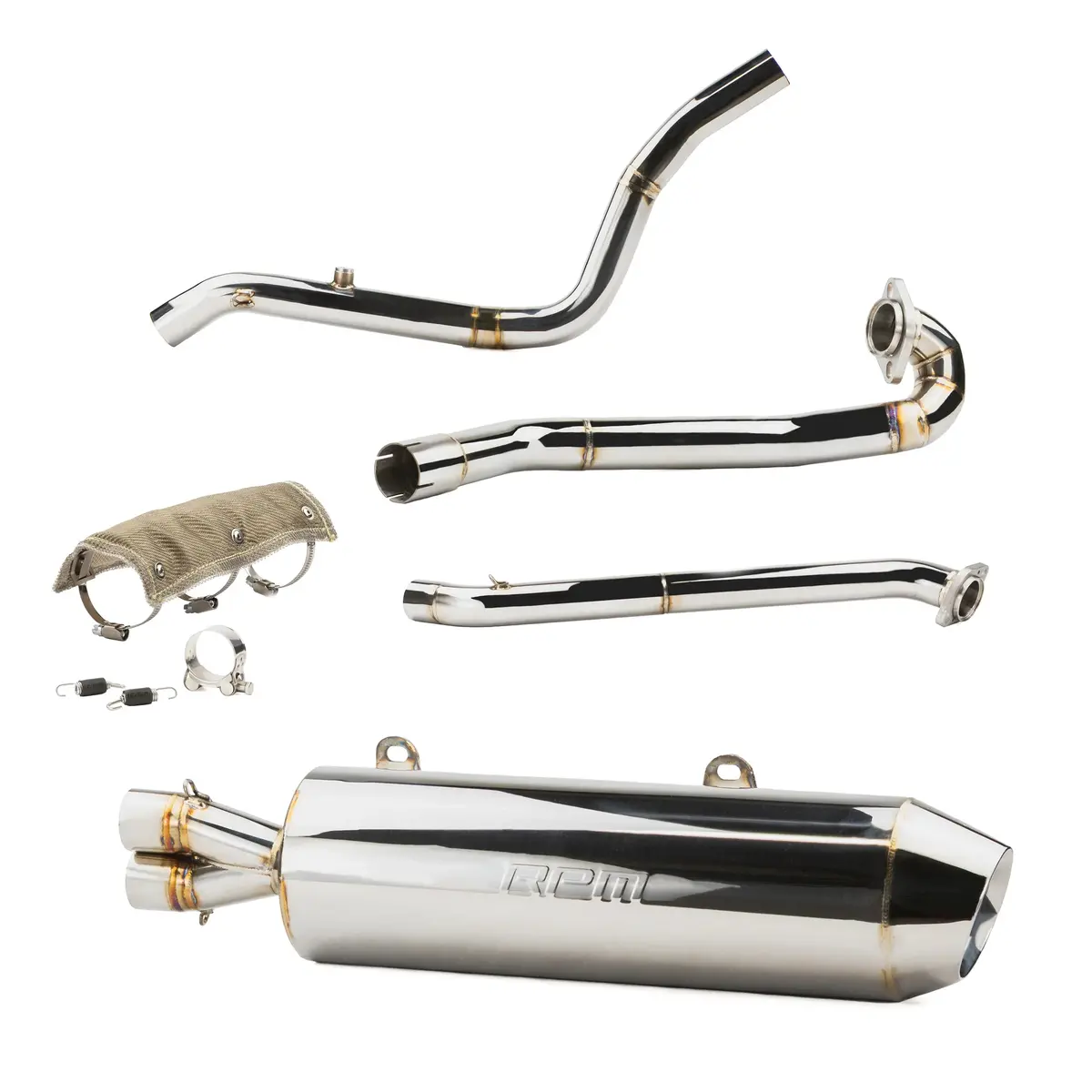 Rpm Kawasaki Brute Force 750 2015-2025 Full Stainless Exhaust 1