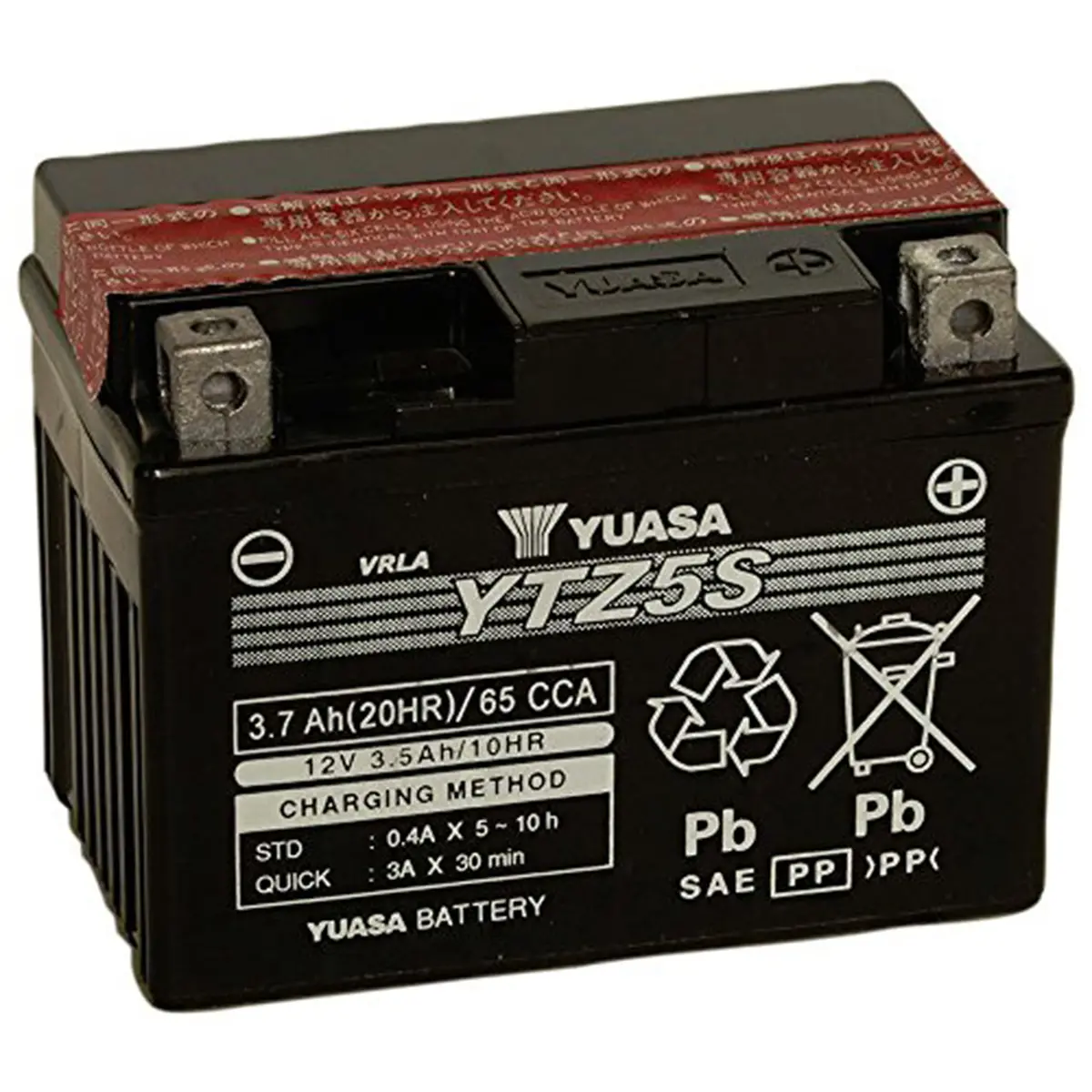Yuasa Ytz5s Maintenance Free - Yuam62tz5 1