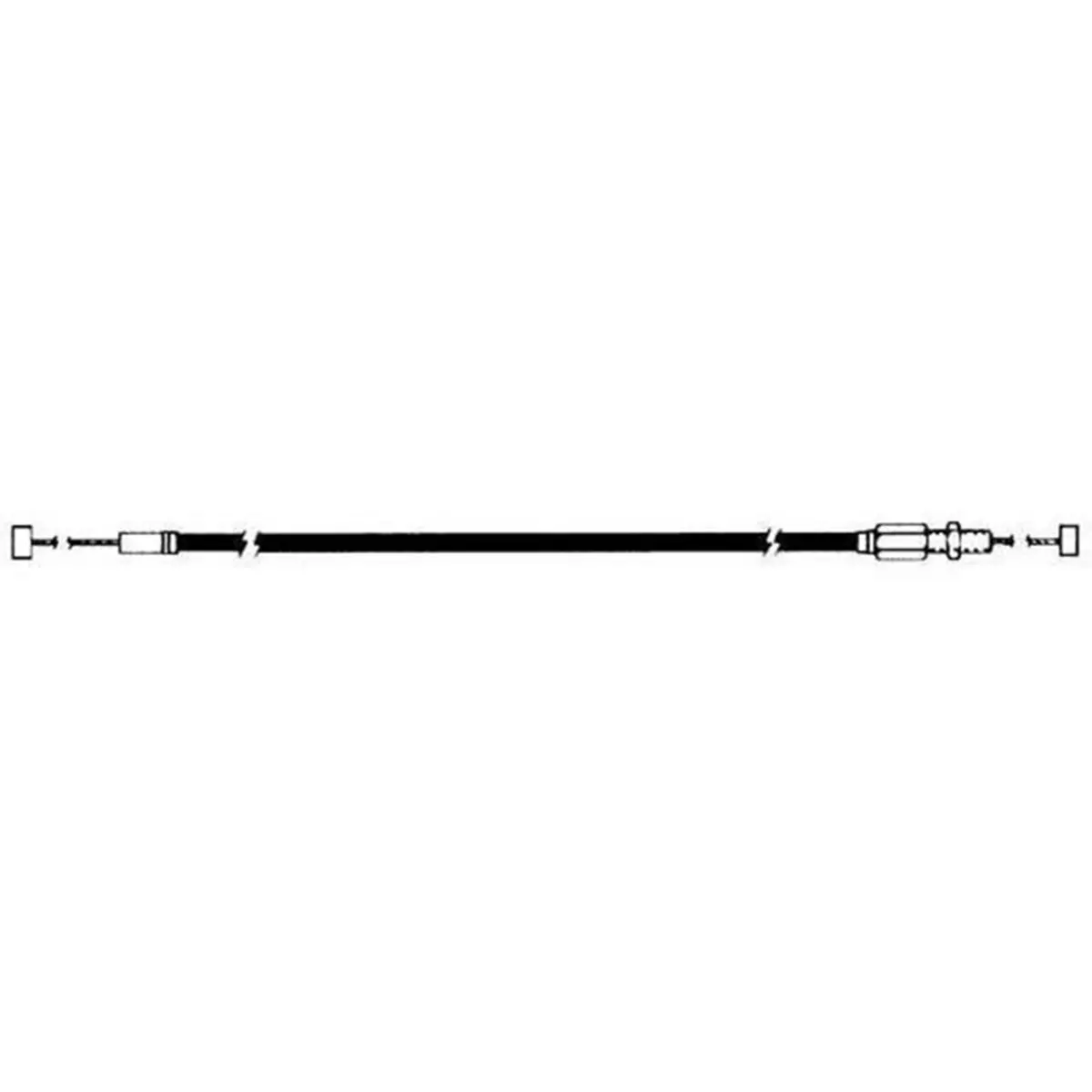 Bronco Throttle Cable - 104-302 1