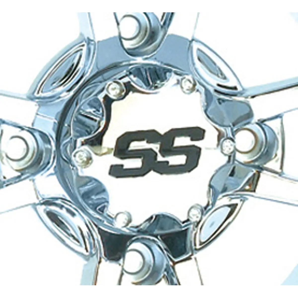 Steel 4/110 Chrome Cap - Sm1300 1
