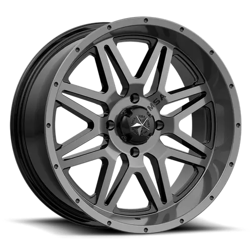 Vibe Utv 14X7 4X110 Dark Tint 00Mm - M26-04710 1
