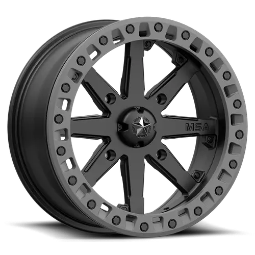 Lok2 Utv Bl 14X7 4X110 S-Blk Gry-Rg +0 - M31-04710 1