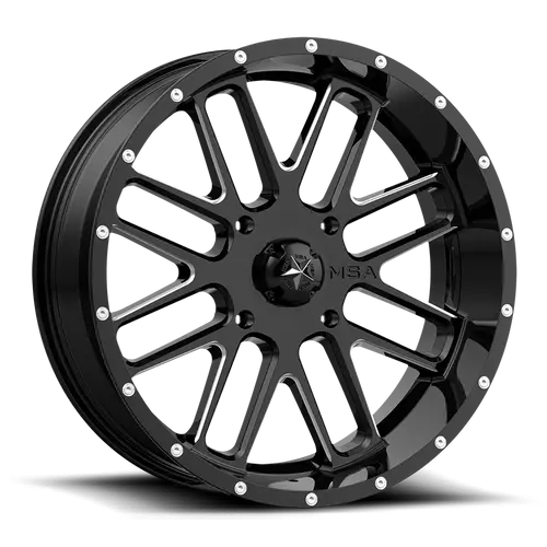 Bandit Utv 22X7 4X156 G-Blk Mill 00Mm - M35-022756M 1