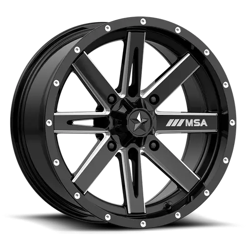 Boxer Utv 15X7 4X137 G-Blk Mill 10Mm - M41-05737 1