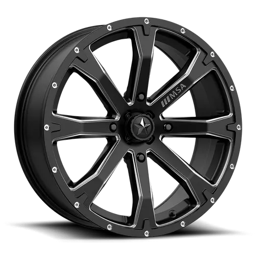 Bounty Utv 14X7 4X137 S-Blk Mill 10Mm - M42-04737 1