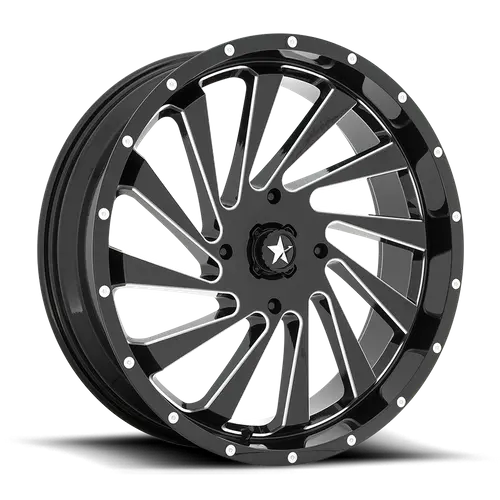 Blade Utv 22X7 4X156 115 G-Blk-Mill +0 - M46-022756M 1