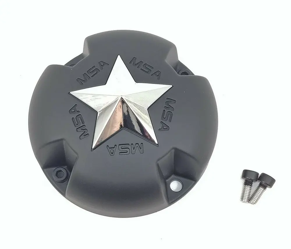 Msa Star Cap - Bolton Chr Star - Gray - Msa-Cap-G 1