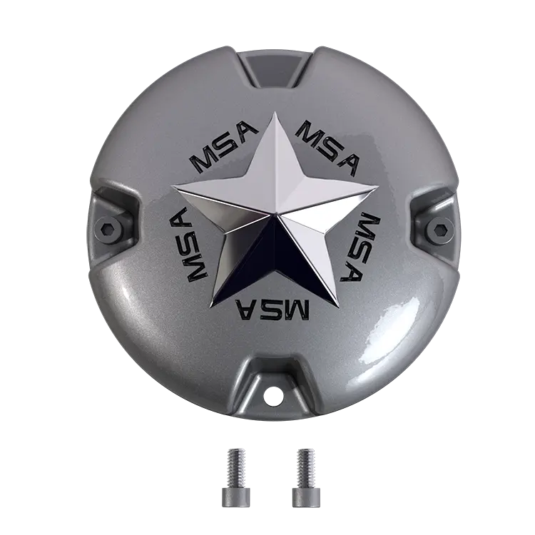 Msa Star Cap - Bolton Chr Star - Silver - Msa-Cap 1