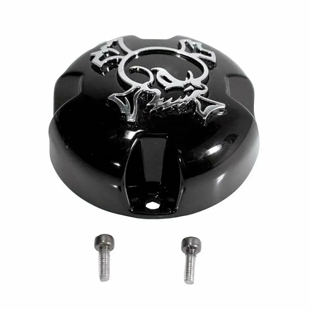 Skull Bolton Cap Chr Skull - Glss Blk - Msa-Skull 1