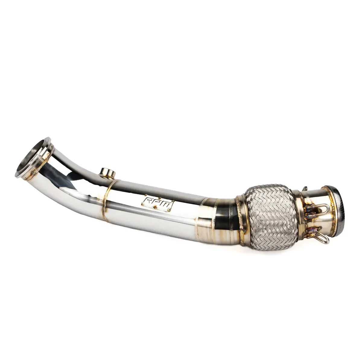 Rpm Can-Am Maverick R Turbo 3" Big Mouth Mid Pipe 1