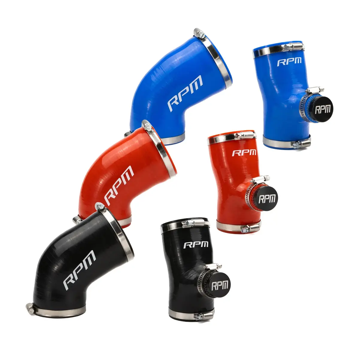 Rpm Rmk 850 Patriot Boost Silicone Intake & Charge Tube Kit With Bov Option 1