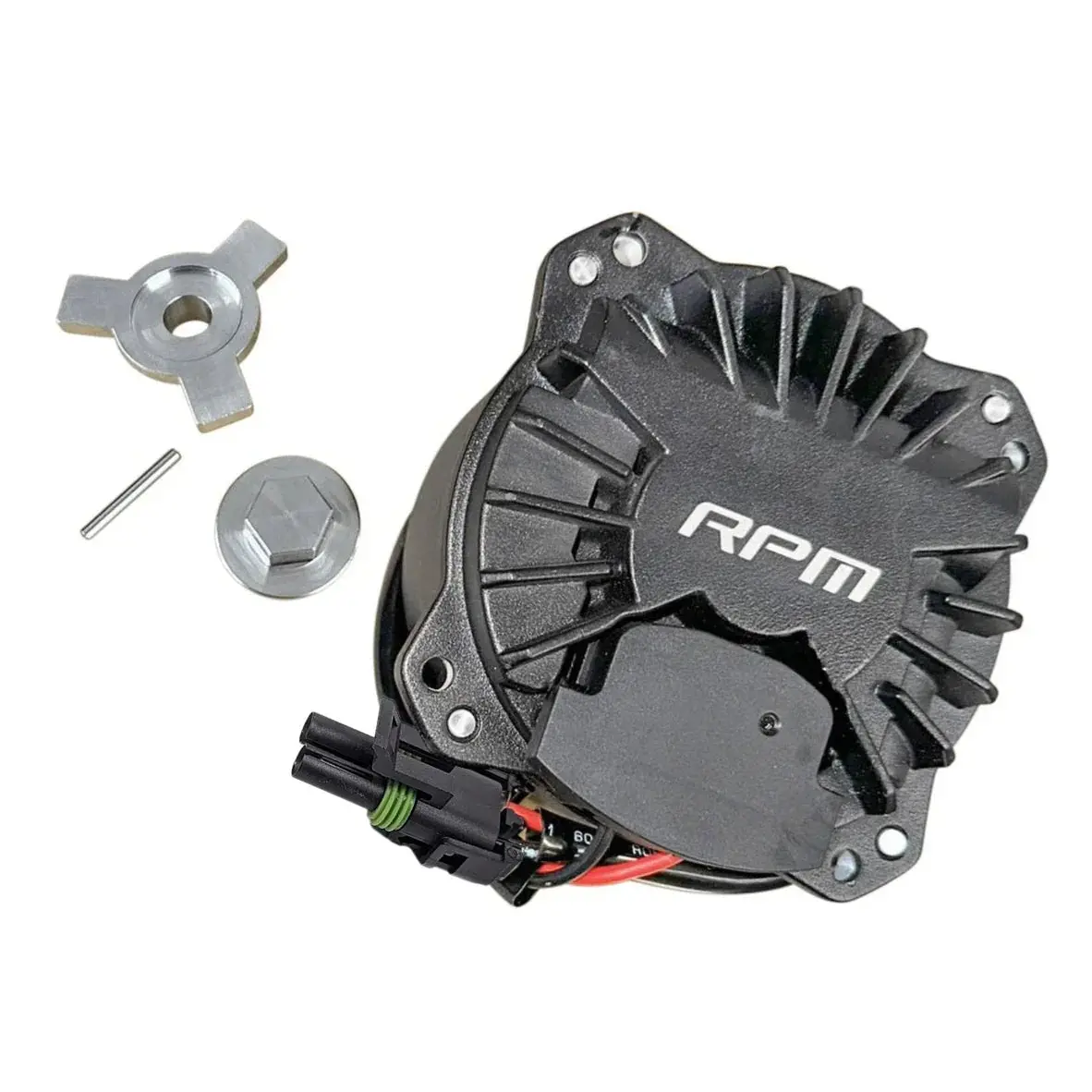 Rpm Can-Am Maverick X3 Max-Cfm Brushless Radiator Fan Motor Upgrade Kit 1