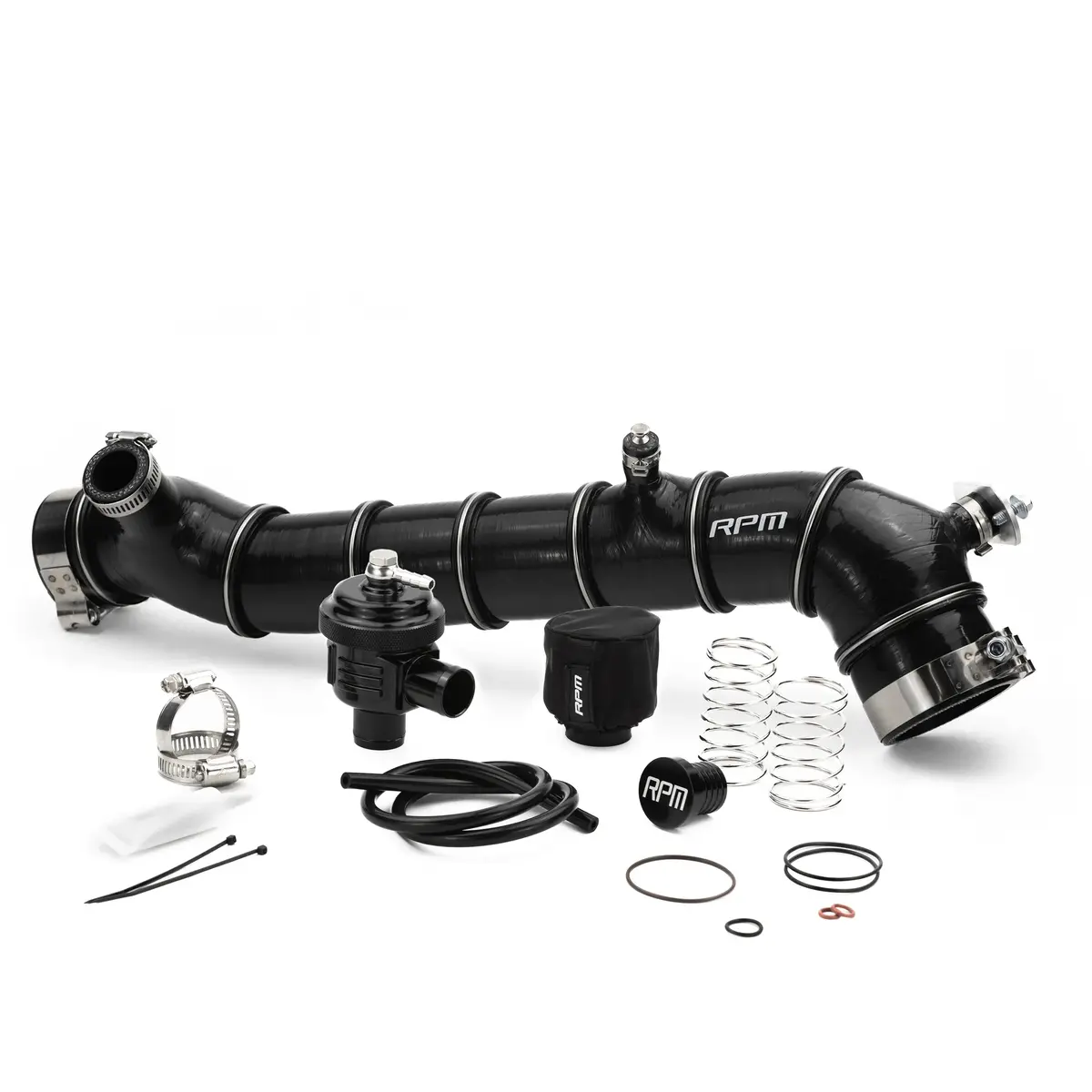 Rpm Wire Reinforced 5Ply Silicone Charge Tube - Polaris Rzr Turbo Xp Pro Xpt Turbo S & Turbo R/Pro S 1