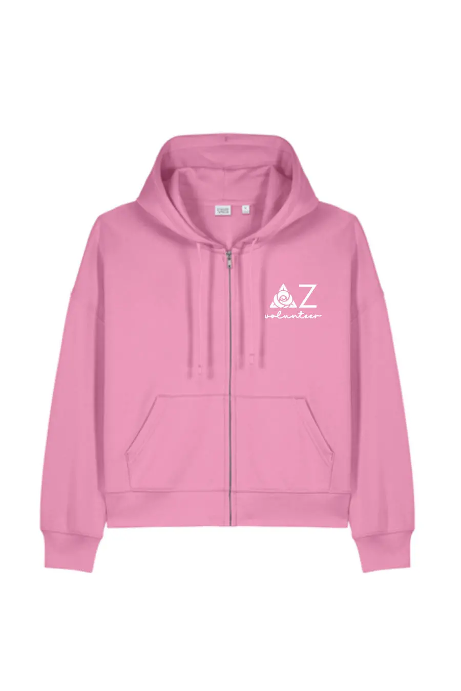 Bubble Pink Volunteer Zip Up 1