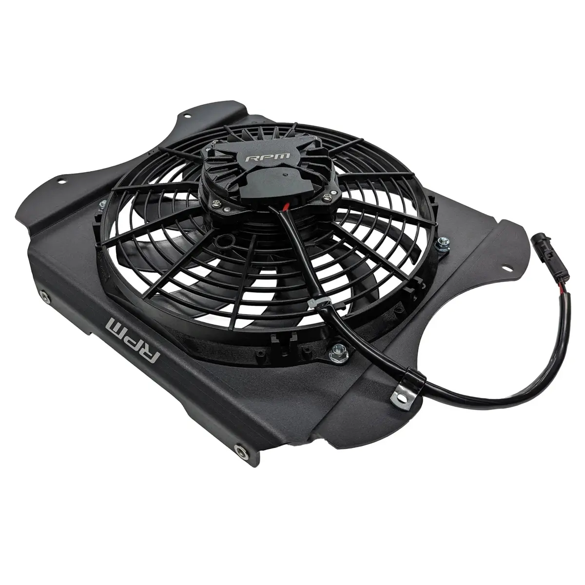 Rpm Can-Am X3 2020-2026 Sealed Intercooler Fan Shroud And 10" 10 Blade Brushless Fan Upgrade 1
