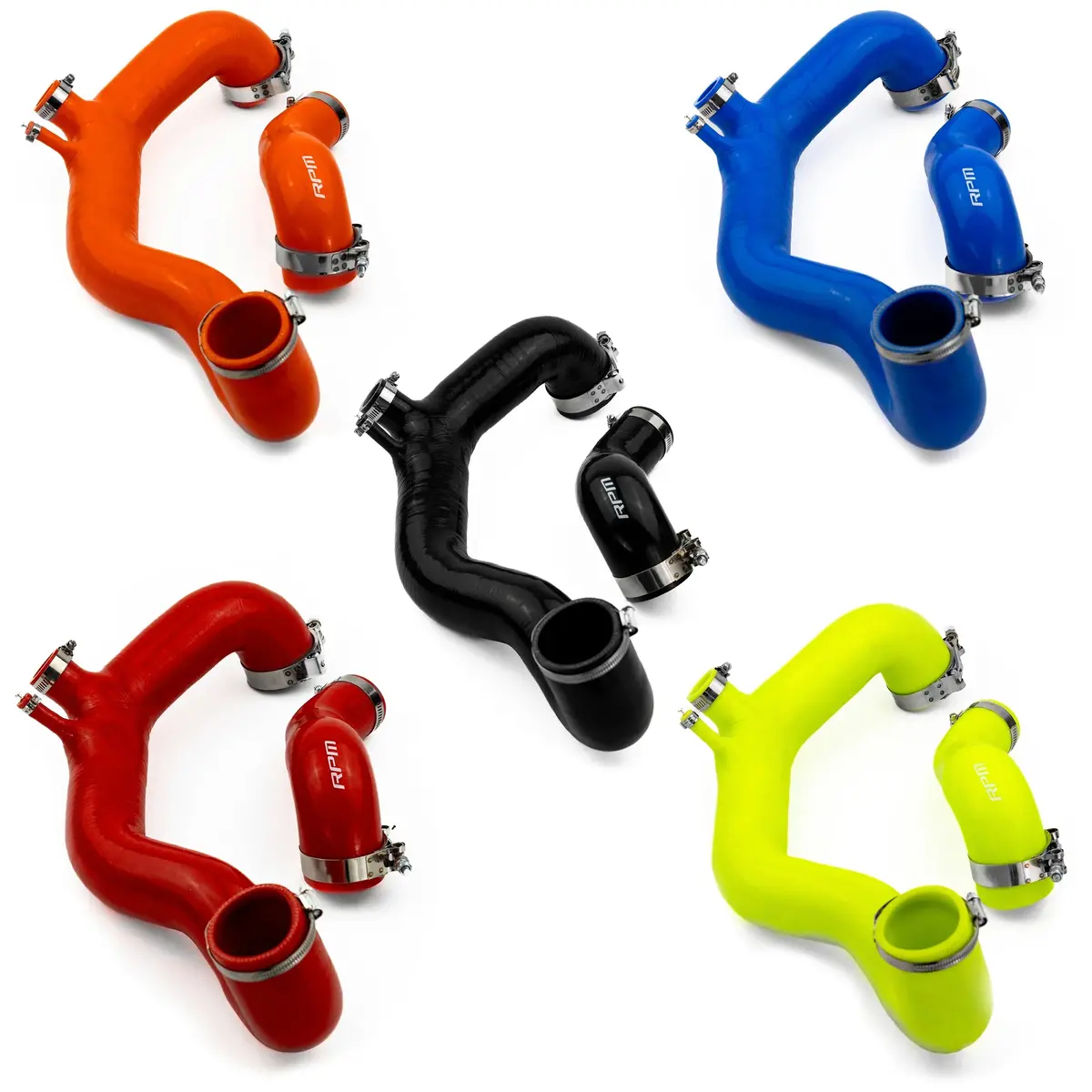 Rpm Can-Am Maverick X3 Full Silicone Charge Tubes Kit R & Rr 1