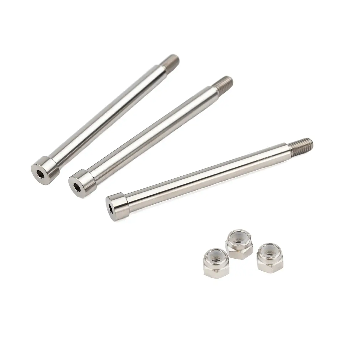 Rpm Rzr Turbo S, Xpt, Xp1000, Xpedition Titanium Clutch Shift Weight Bolts And Nuts (Qty 3)  Polaris Oem #7520103 1