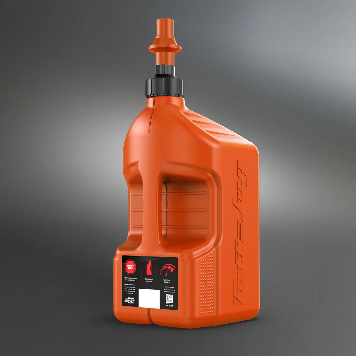 Utility Container Orange W/ Orange Cap 5 Gal - 28-1173 1