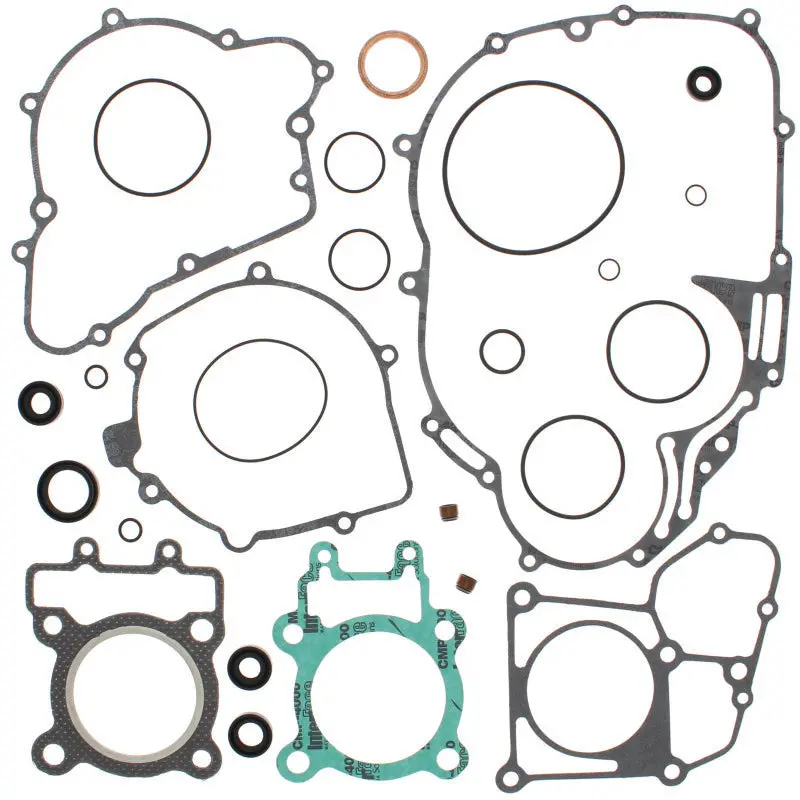 Quadboss 88-02 Kawasaki Klf220 Bayou Complete Gasket Set W/ Oil Seal 1