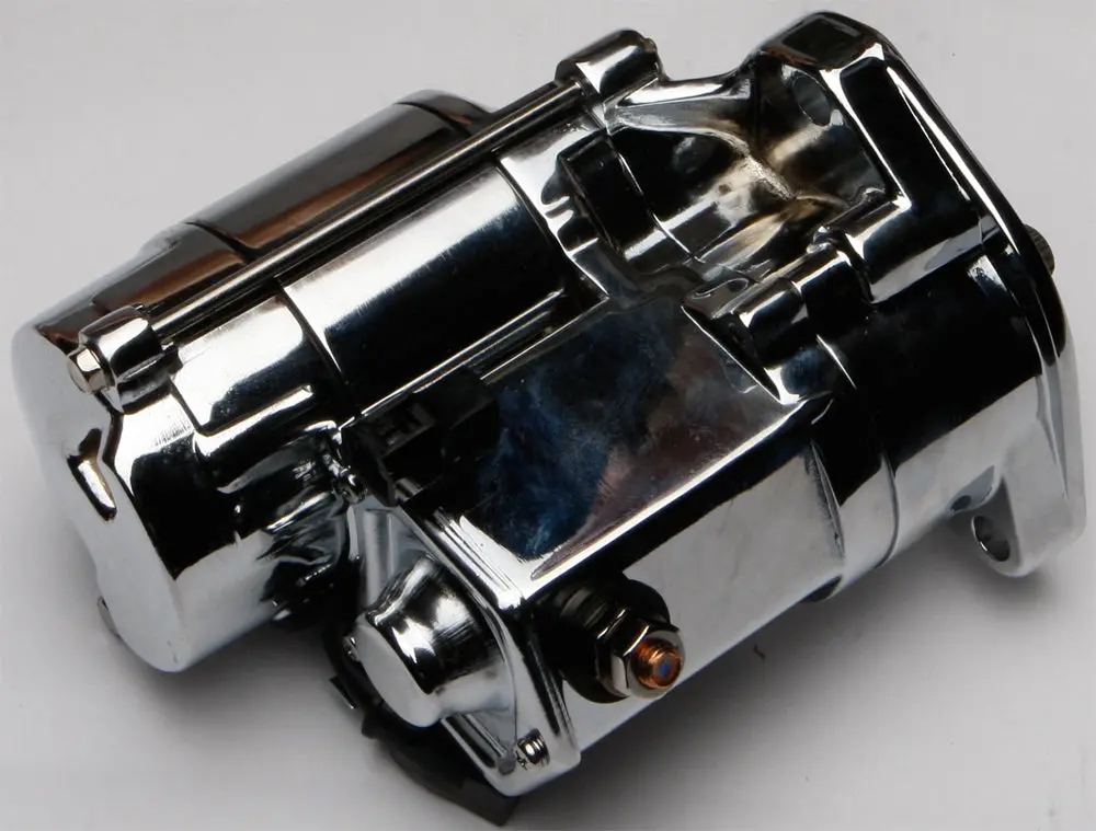 Big Twin Starter 1.4Kw Chrome 10-32 Shaft - 280-1002 1