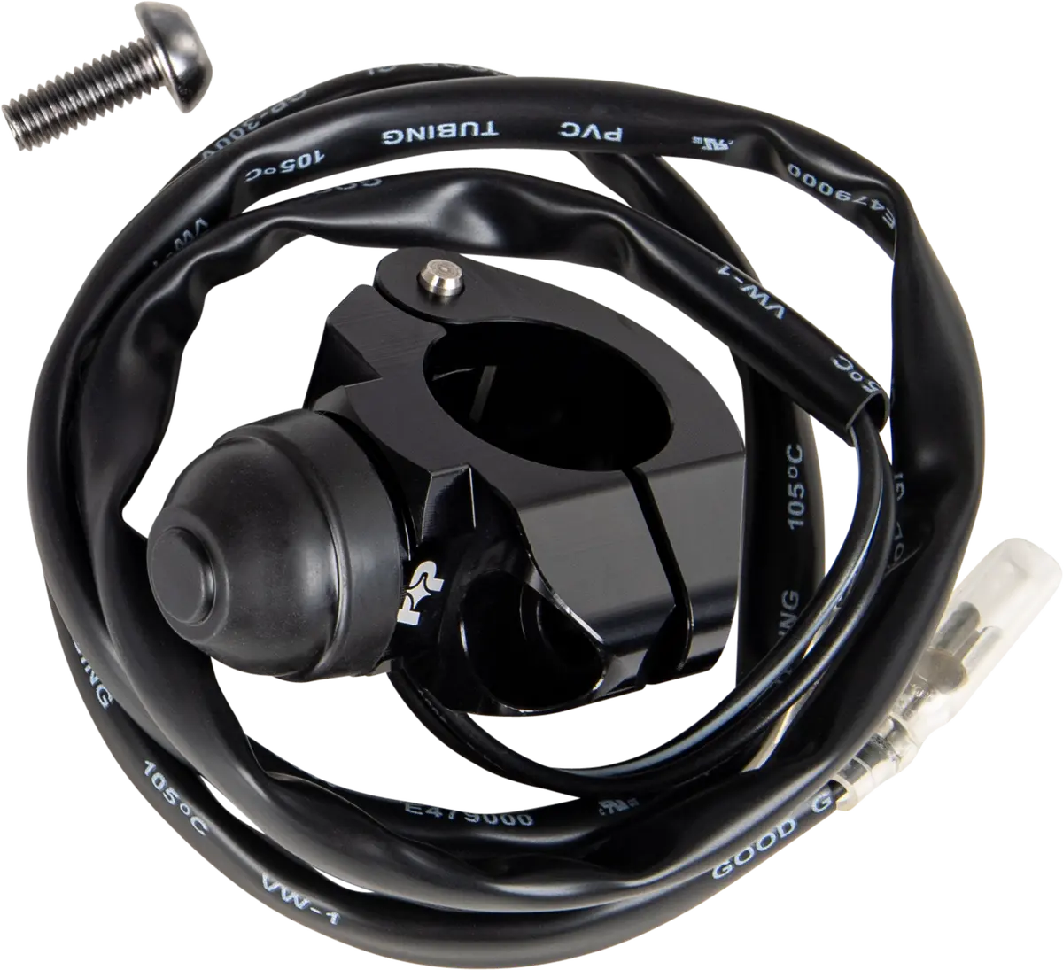Kill Switch Single Bolt Clamp Black - 57-5041 1