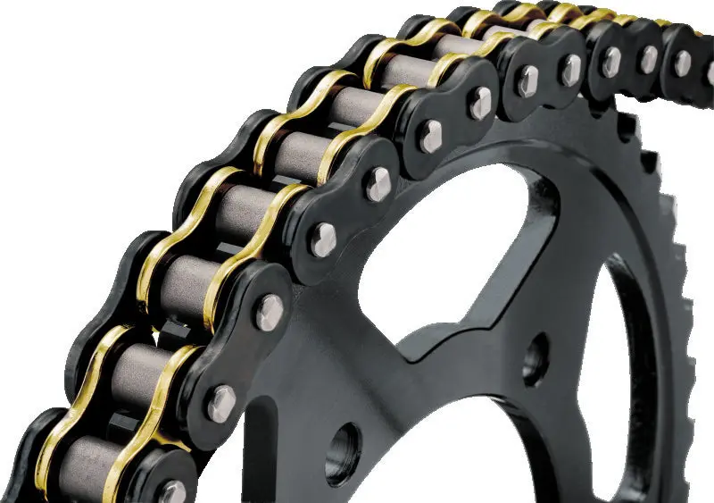 Bikemaster 530X120 Bmxr X-Ring Chain - Black/Gold 1
